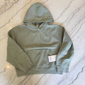 Lululemon Steady State Oversized Fog Green Hoodie small